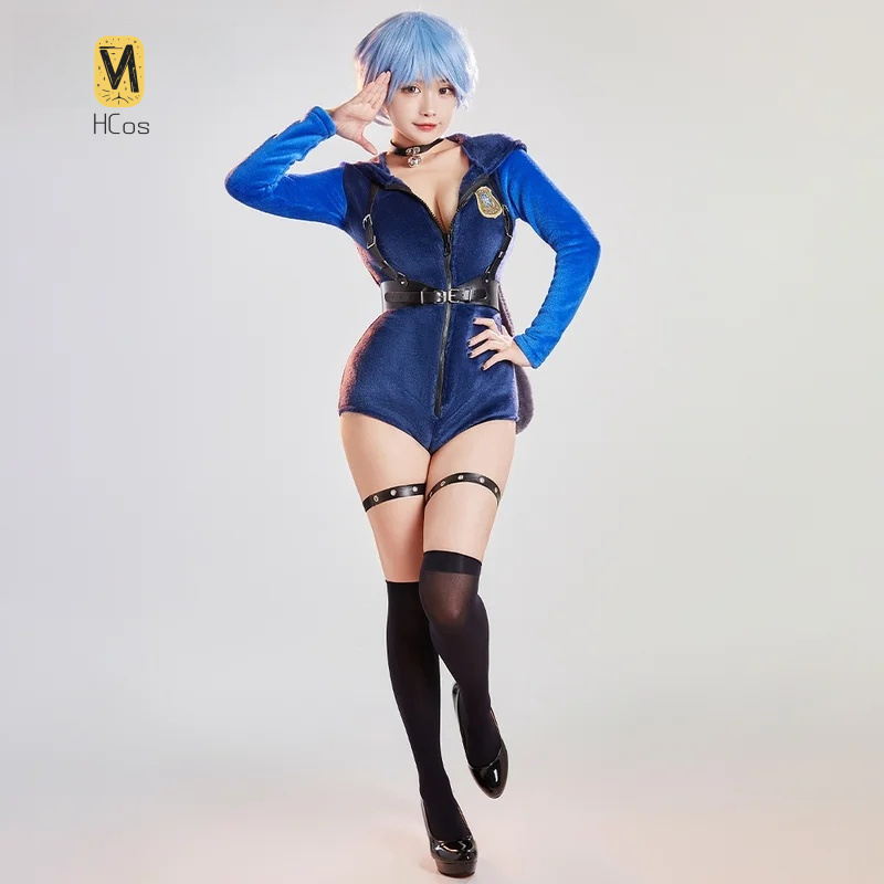 Zoo Party Games - Officer Bunny Judy Hopps Cosplay Costume