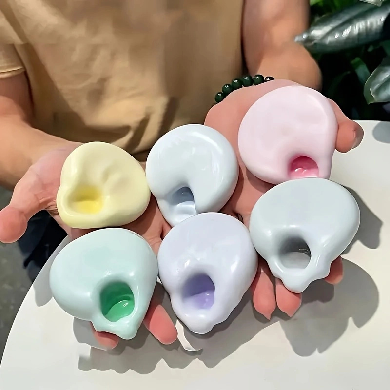 Party Games Entertainer - 1Pc Squishy Fluid Ice Skin Jelly