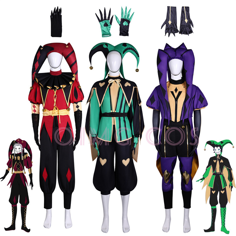 Party Games Carnival - TheFreakCircus Pierrot Cosplay Costume Harlequin Adult