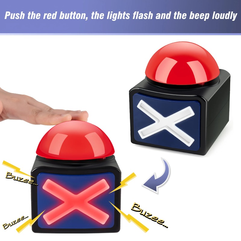 Party Games Graduation - Glitter Cheer Tools Light-Up Sound Buzzer