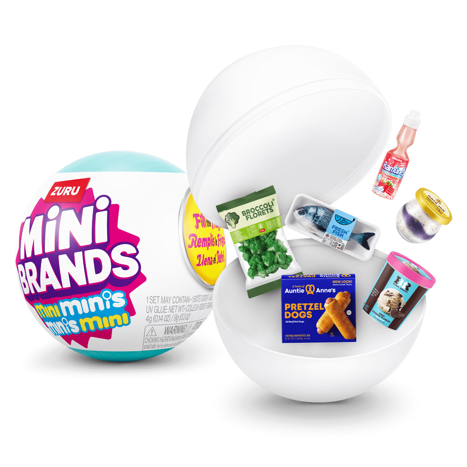Party Games Mini - 5x Surprise Ball Mini Brands Mini