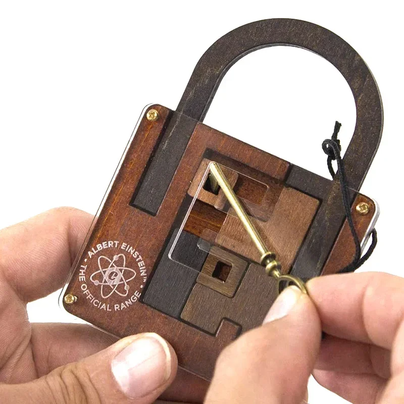 Party Games At Home - Challenging Classic Wooden Brainteaser Puzzle Game