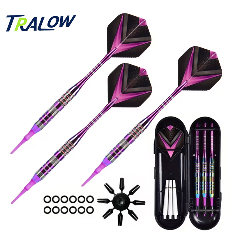 TRALOW Soft Tip Darts Set-with - Party Games Competition review and price