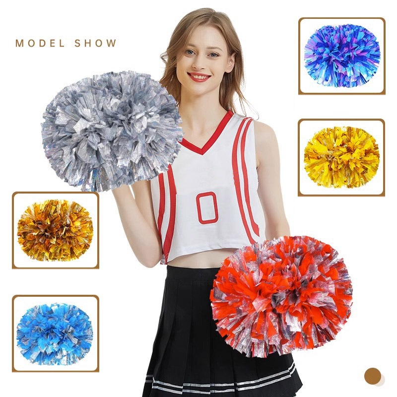 2pcs Cheerleading Pom Poms Gam - Party Games Competition review and price