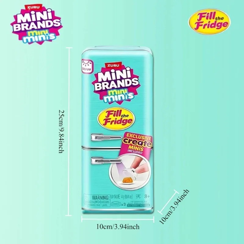 ZURU Mini refrigerator set min - Party Games Mini review and price
