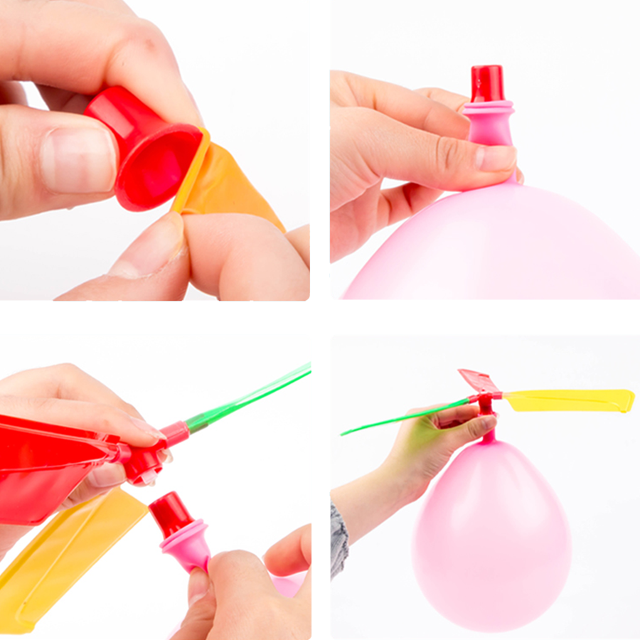 3/6/9sets Balloon Propeller He - Party Games Entertainer review and price