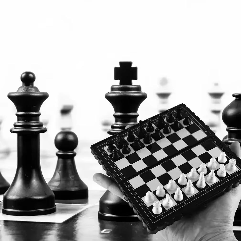 1Pc Mini Magnetic  Chess Set   - Party Games At Home review and price