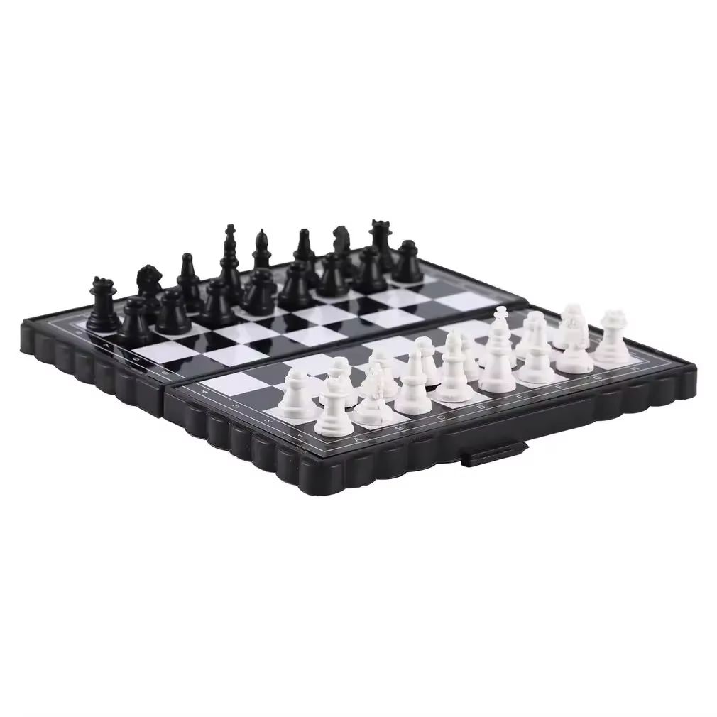 1Pc Mini Magnetic  Chess Set   - Party Games At Home review and price