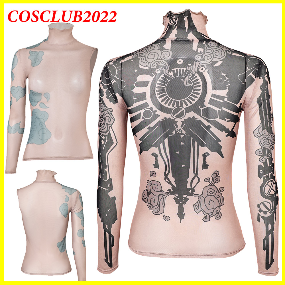 Women Arcane Jinx Cosplay Shir - Party Games Summer review and price