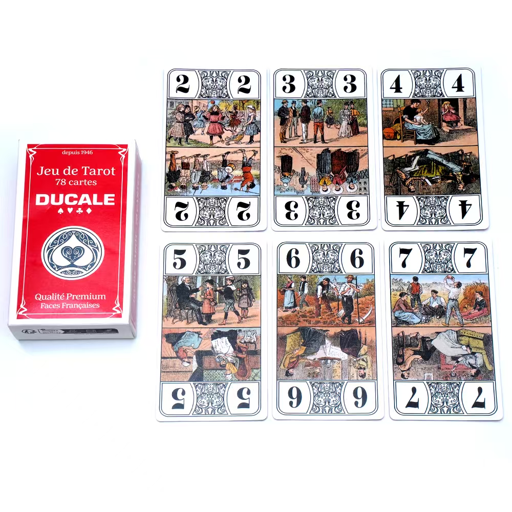 Français Jeu de Tarot 78 Cards - Party Games Entertainer review and price