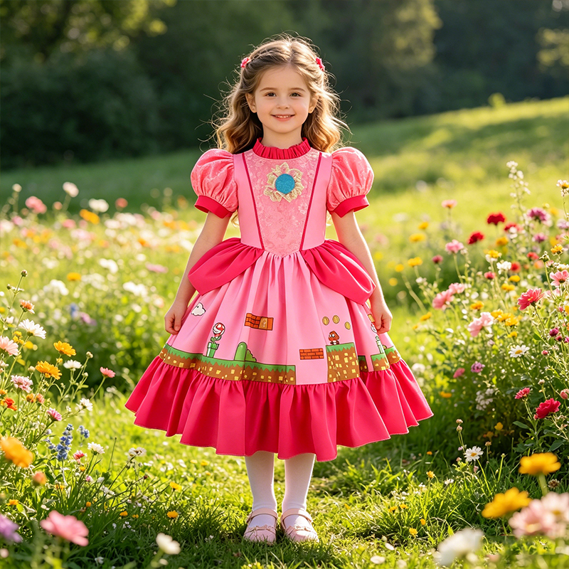 Princess Peach Costume Dress w - Party Games Summer review and price