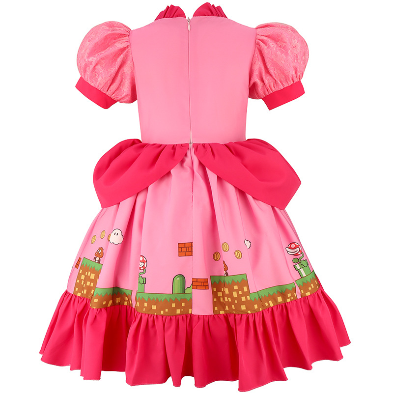 Princess Peach Costume Dress w - Party Games Summer review and price