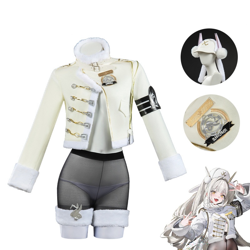 Anime Blanc Cosplay Costume Wi - Party Games Carnival review and price