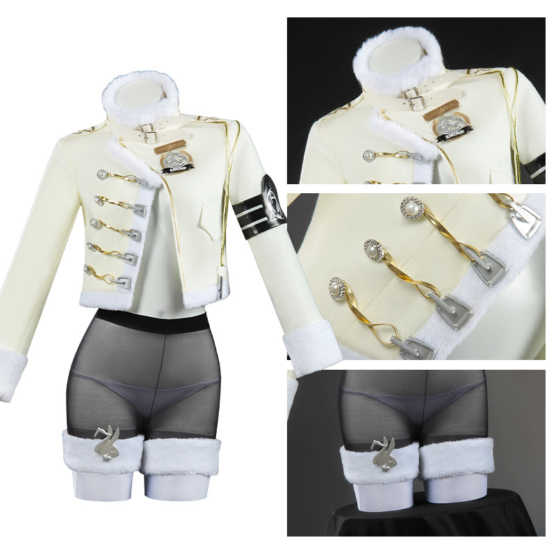 Anime Blanc Cosplay Costume Wi - Party Games Carnival review and price