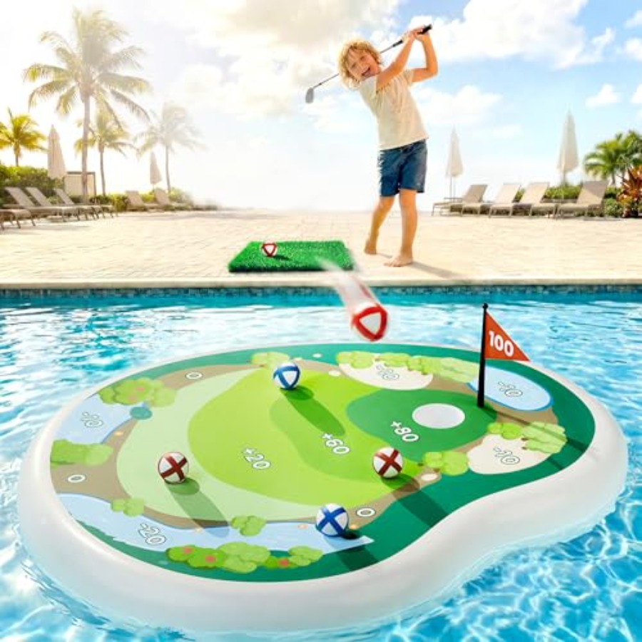 Inflatable Golf Pool Toys, Fun - Party Games Summer review and price