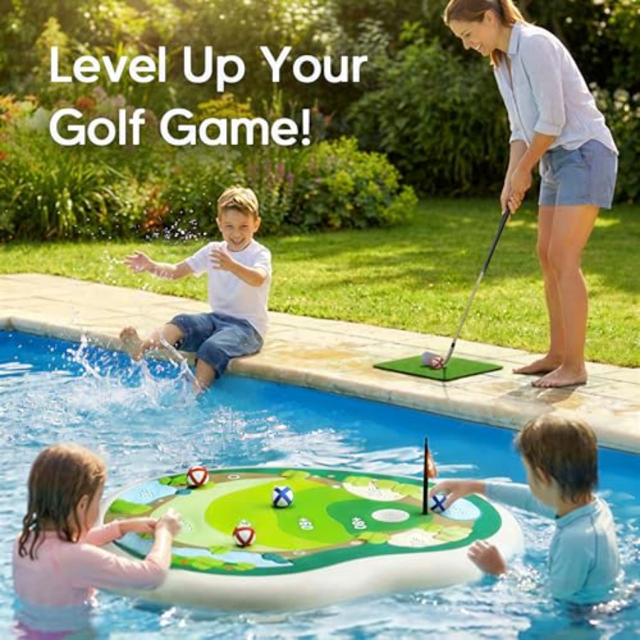 Inflatable Golf Pool Toys, Fun - Party Games Summer review and price
