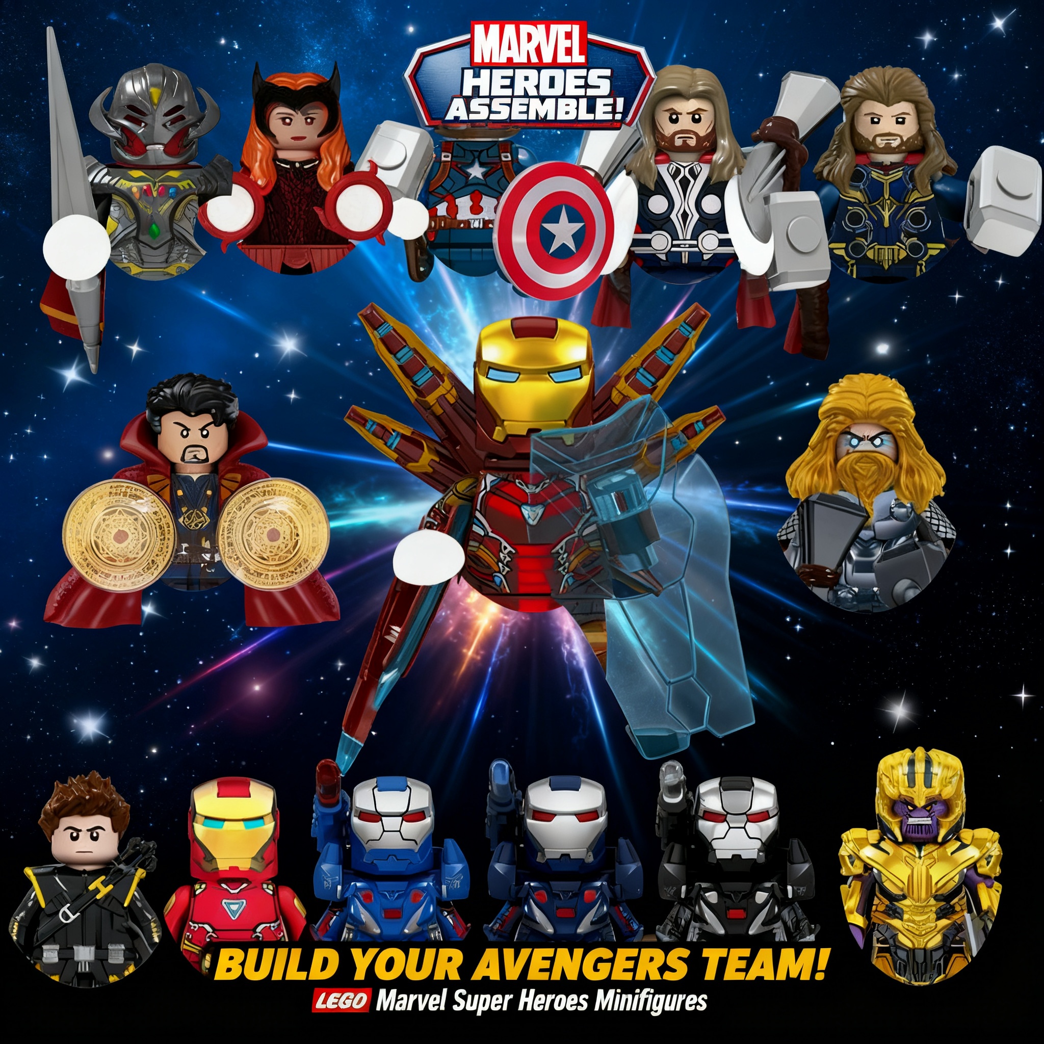 2026 Marvel Building Blocks Br - Party Games Mini review and price