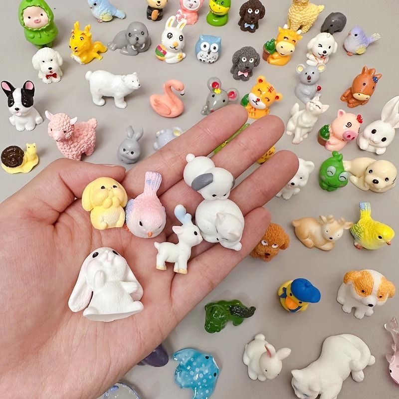 5/10/20/40pcs Of Mini Resin Ti - Party Games Mini review and price