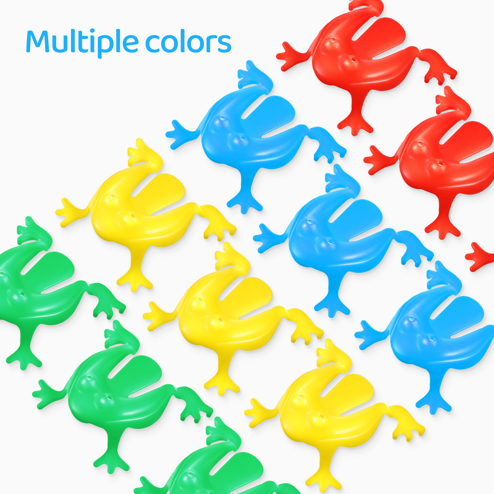 16Pcs Jumping Frogs Assorted C - Party Games Entertainer review and price