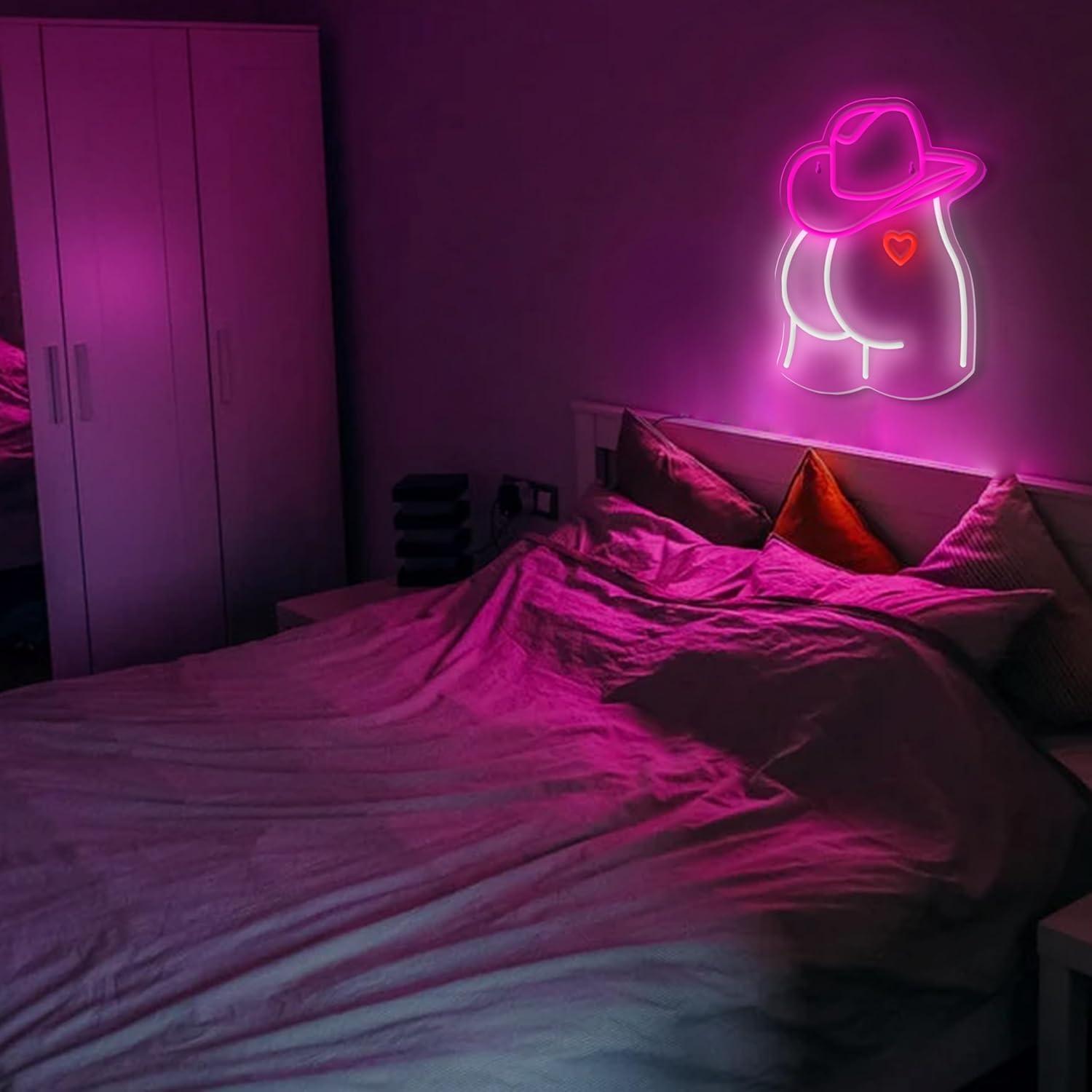 Cowgirl Neon Sign Dimmable LED - Party Games Christmas review and price