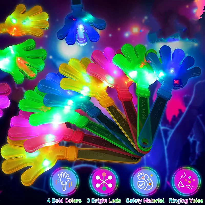 12pcs Hand Clappers Light up L - Party Games Graduation review and price