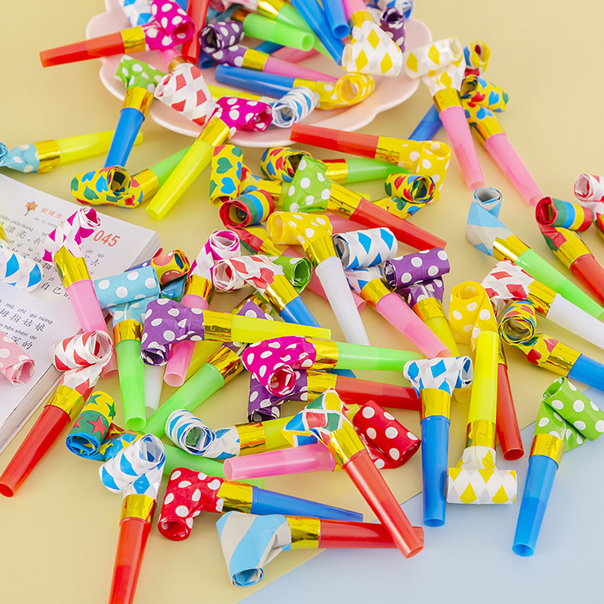 30PCS Colorful Whistles Toy Fu - Party Games Graduation review and price