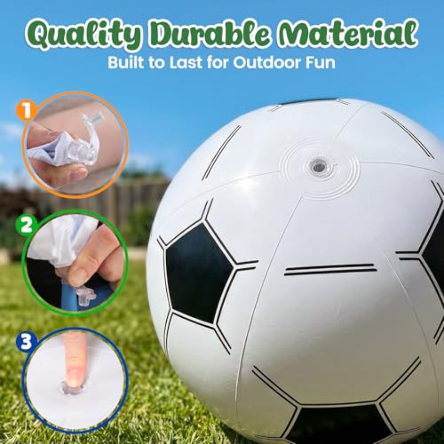 5PCS Inflatable Balls, 12 Inch - Party Games Summer review and price