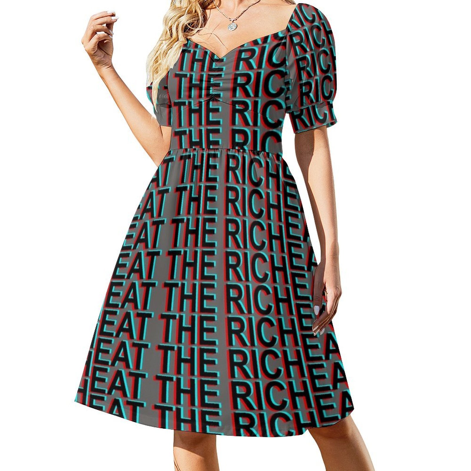 Eat The Rich Women's Elegant P - Party Games Summer review and price