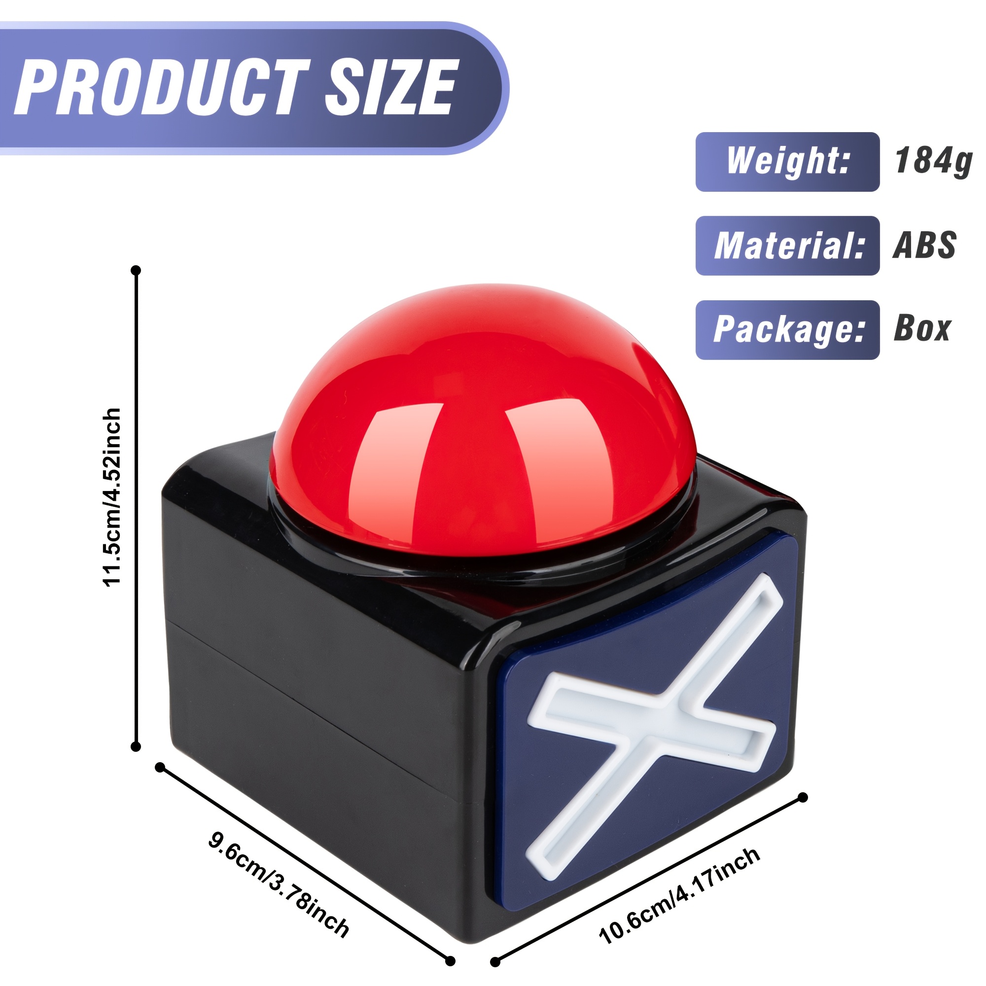 Black and Red Light-Up Sound B - Party Games Graduation review and price
