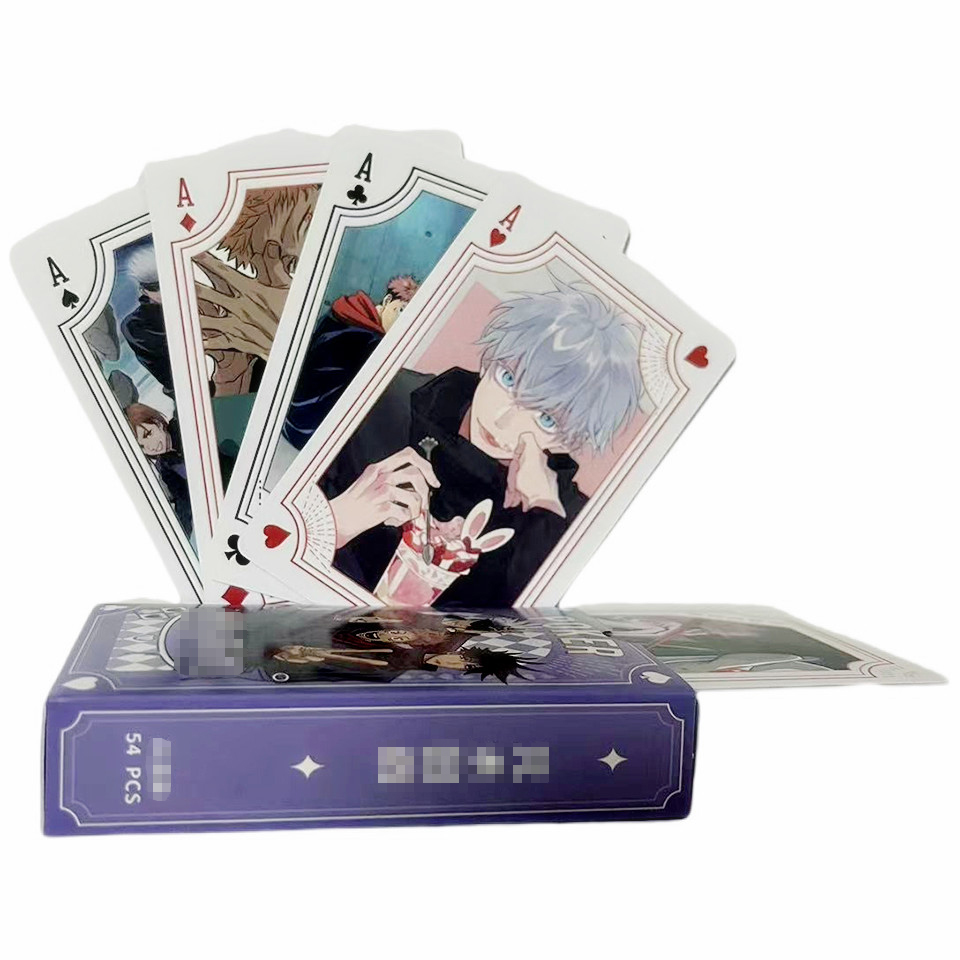 Jujutsu Kaisen playing Poker c - Party Games At Home review and price
