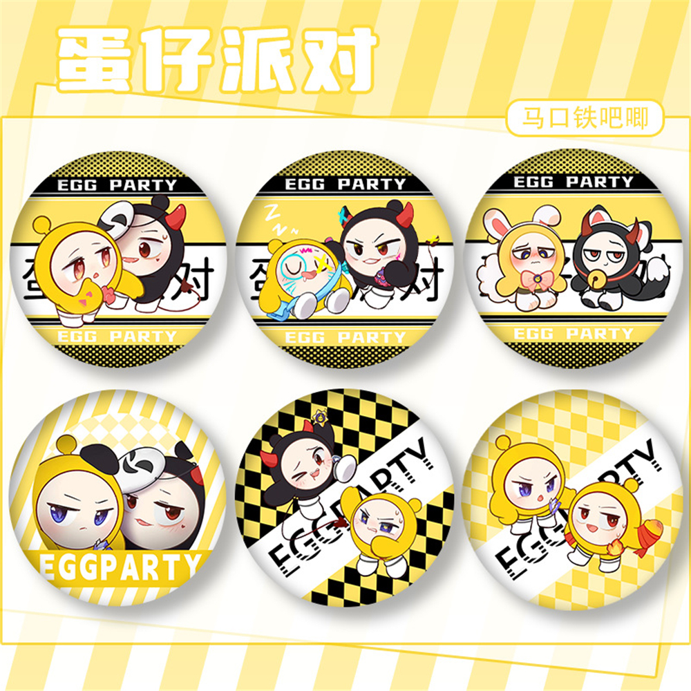 Game Eggy Party Cosplay Badge  - Party Games Eggy review and price