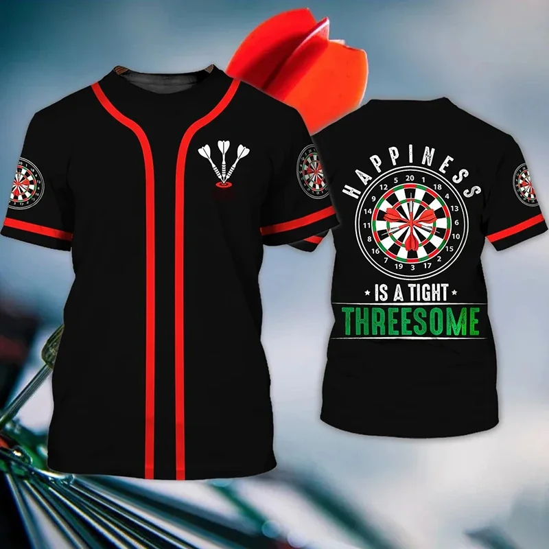 Darts Roulette T-shirt Men's B - Party Games Competition review and price