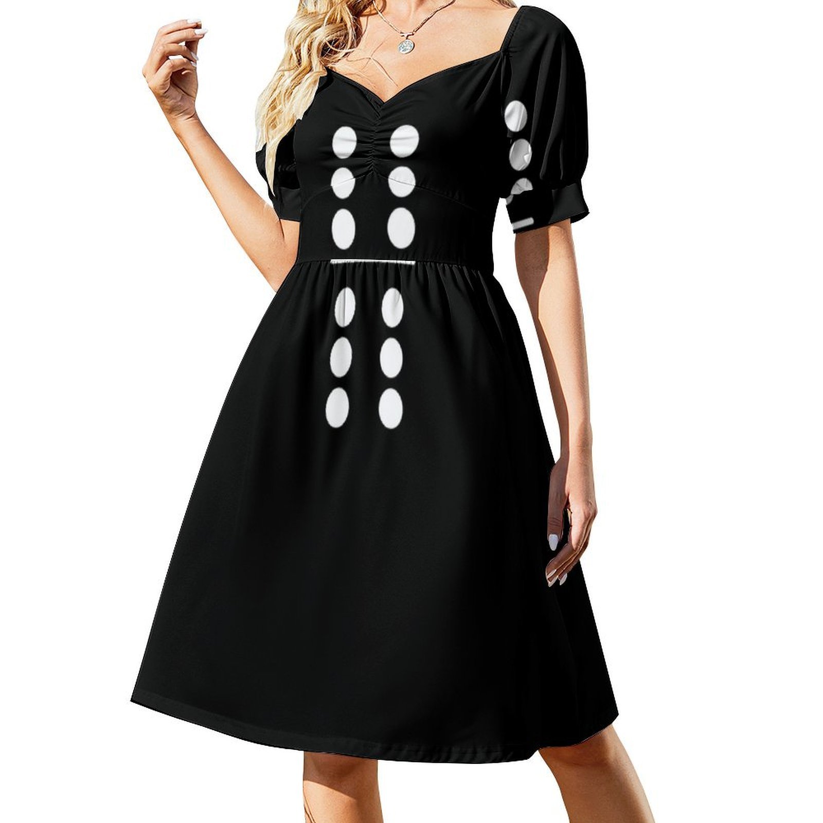Domino Costume 6-6 Double Six  - Party Games Summer review and price