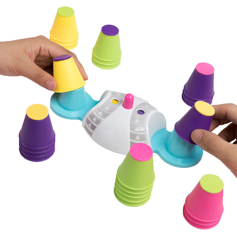 Folding Cup Stracking Game spo - Party Games Competition review and price