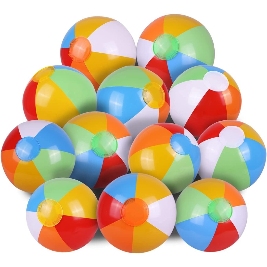 5 Pack Bulk Rainbow Inflatable - Party Games Summer review and price