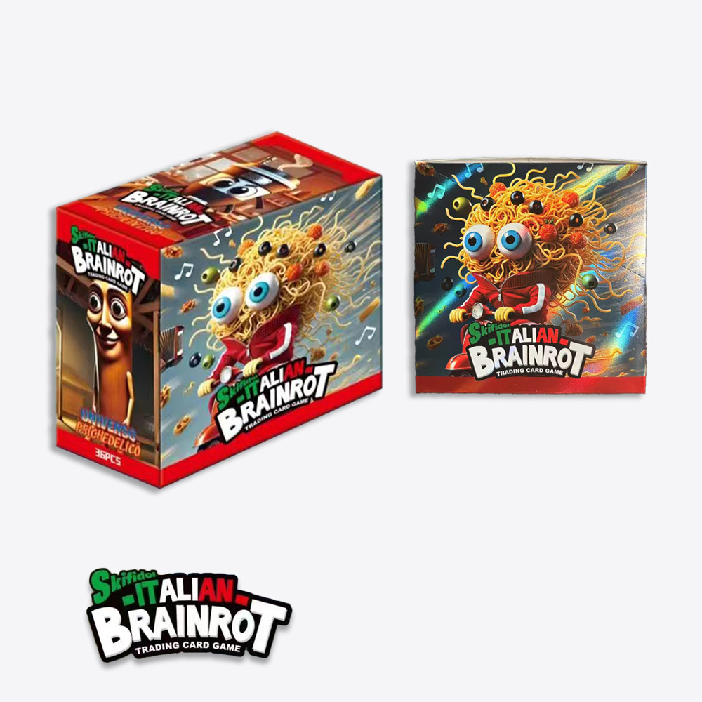 Italian Brainrot Trading Card  - Party Games At Home review and price