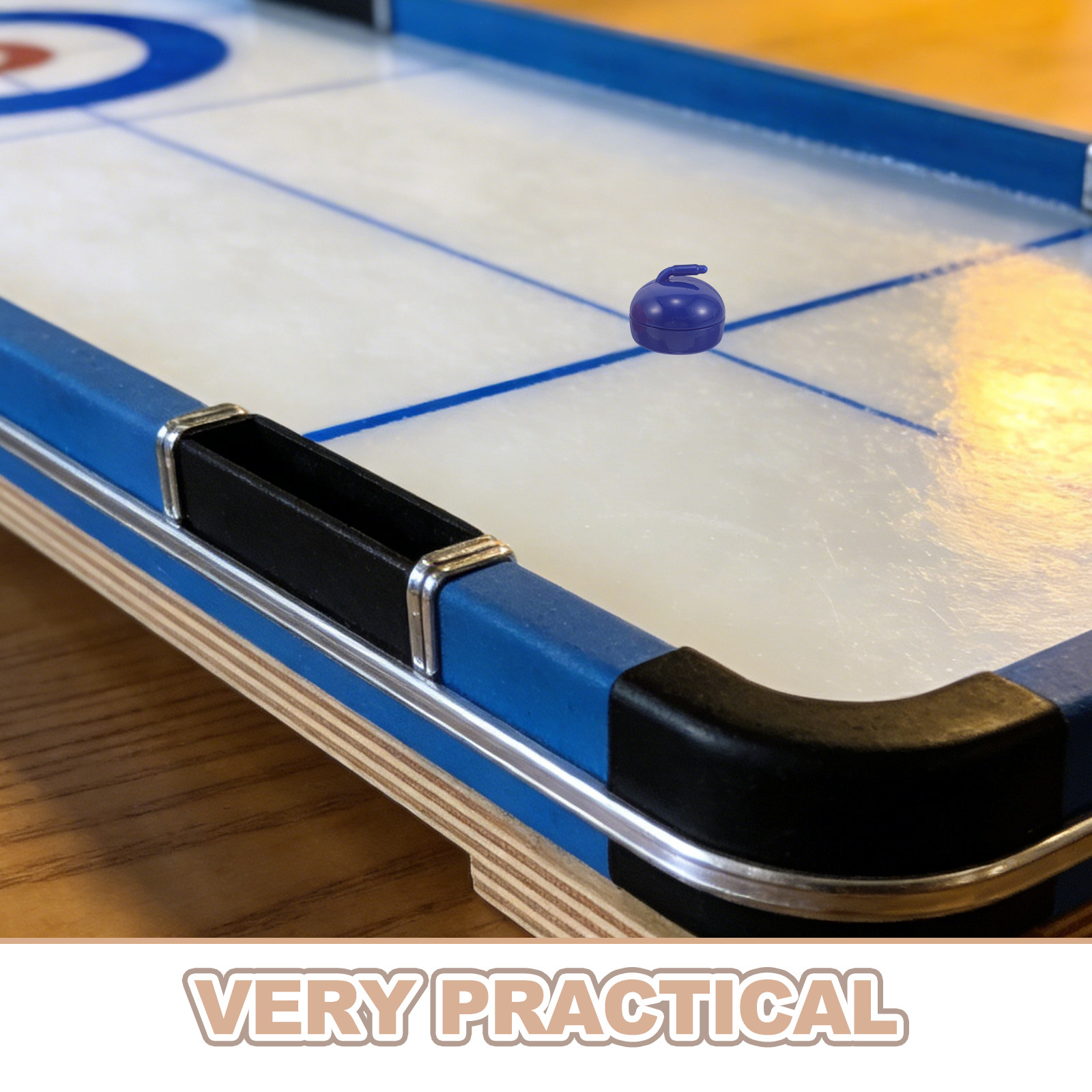 8Pcs Tabletop Curling Pucks Mi - Party Games Mini review and price
