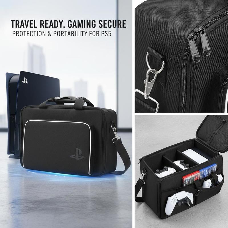Game Console Suitcase 17x12x7  - Party Games In Ps5 review and price