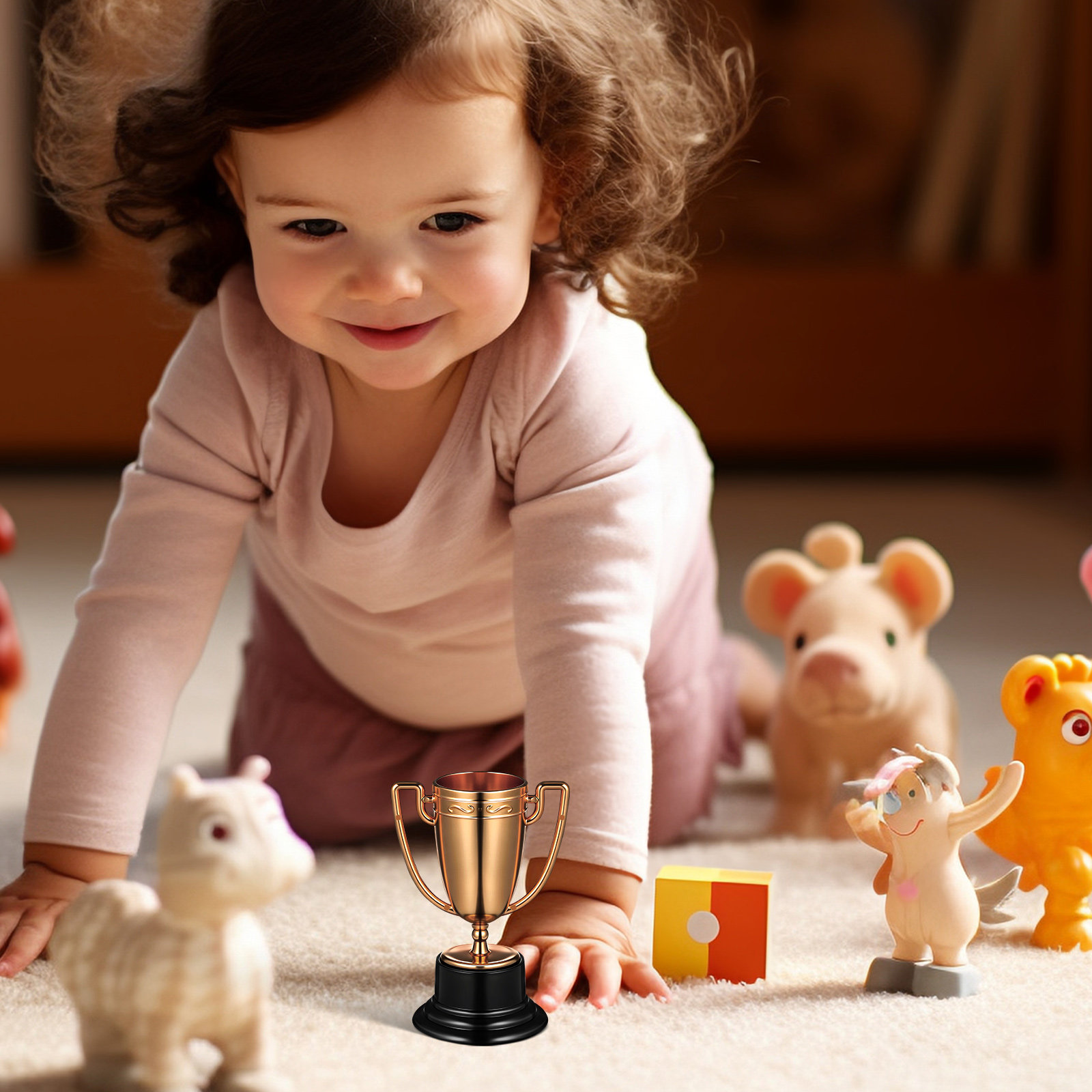 3Pcs Trophy Award Kids Small S - Party Games Competition review and price