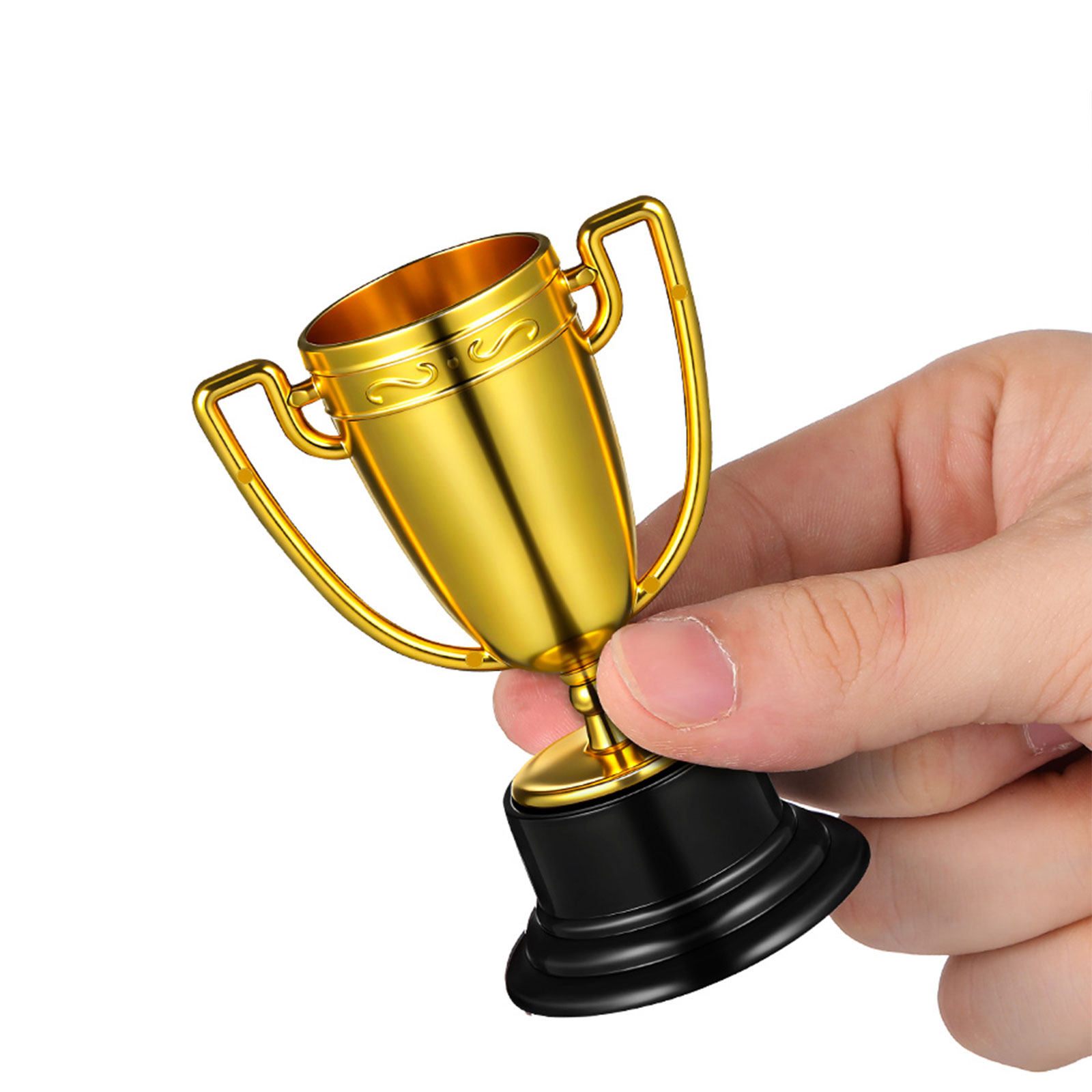 12Pcs Mini Trophy Cups Gold Si - Party Games Competition review and price